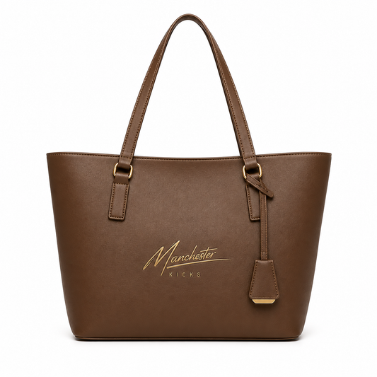 Veloura – Mocha Brown Premium Tote Bag